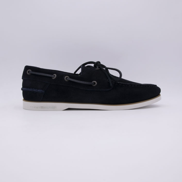 TOMMY HILFIGER TH BOAT SHOE CORE SUEDE