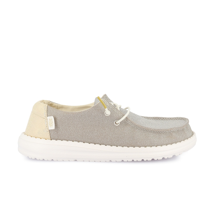 HEYDUDE WENDY METALLIC SPARKLE 710<br>DORE