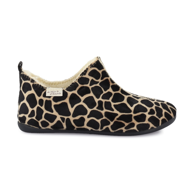 MAISON DE L ESPADRILLE BOTILLON LAINE GIRAFE<br>---