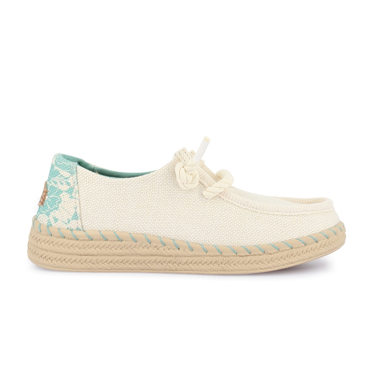 HEYDUDE WENDY ESPADRILLE HIBISCUS ONI<br>---