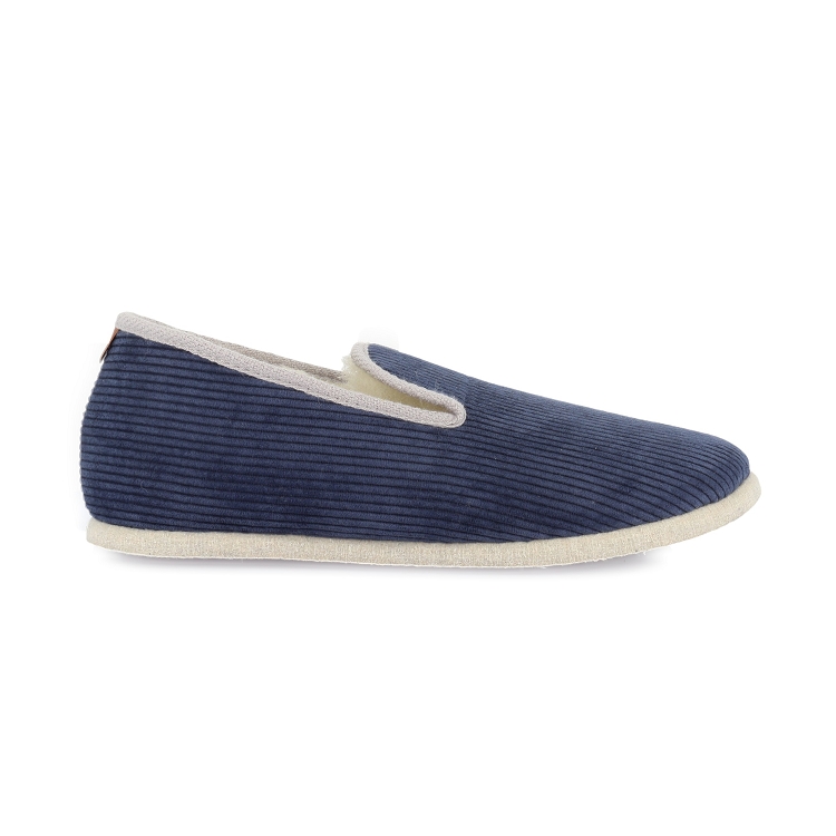 CHAUSSE MOUTON RETRO<br>BLEU