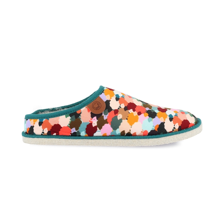 CHAUSSE MOUTON CALOU WALLY<br>MULTI