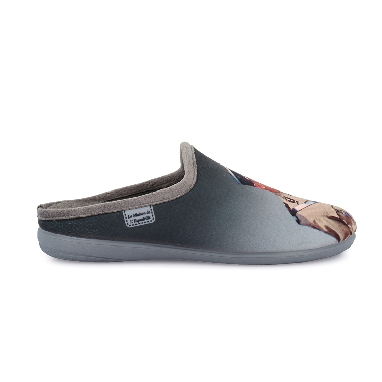 MAISON DE L ESPADRILLE MULES GENDARME 6772<br>GRIS