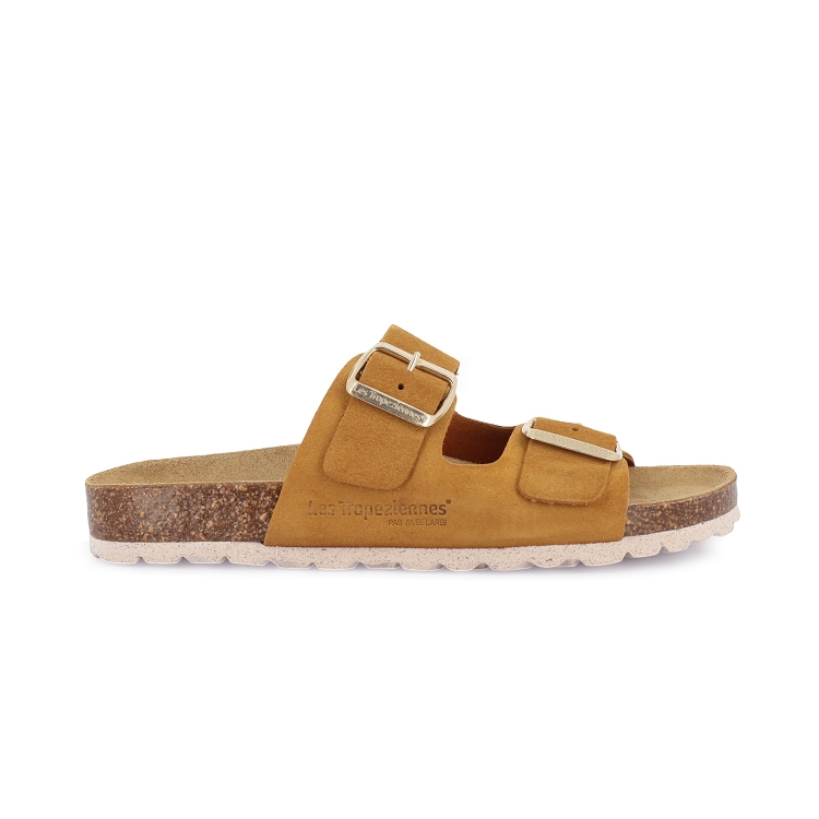 LES TROPEZIENNES ZATIX SUEDE OCRE