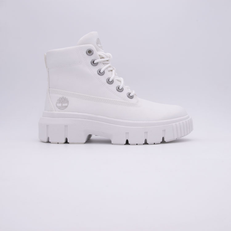 TIMBERLAND GREYFIELD CANVAS BOOT<br>BLANC