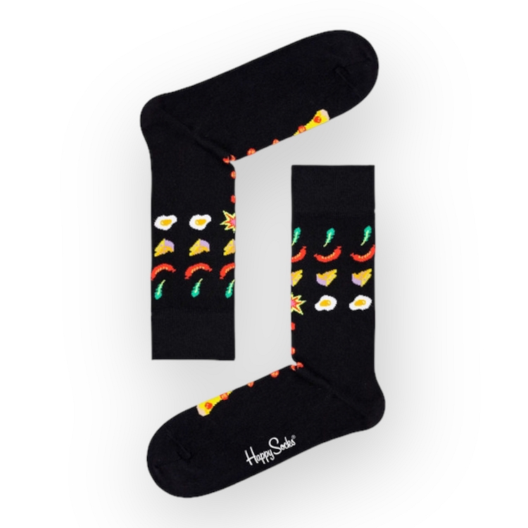 Happy socks<br>pizza invaders sock    