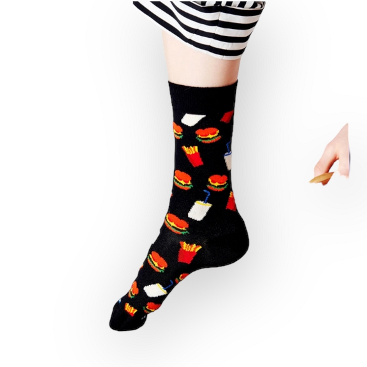 Happy socks<br>hamburger sock    1043601_3
