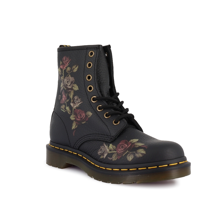 Dr martens<br>1460 decayed roses noir7207001_2