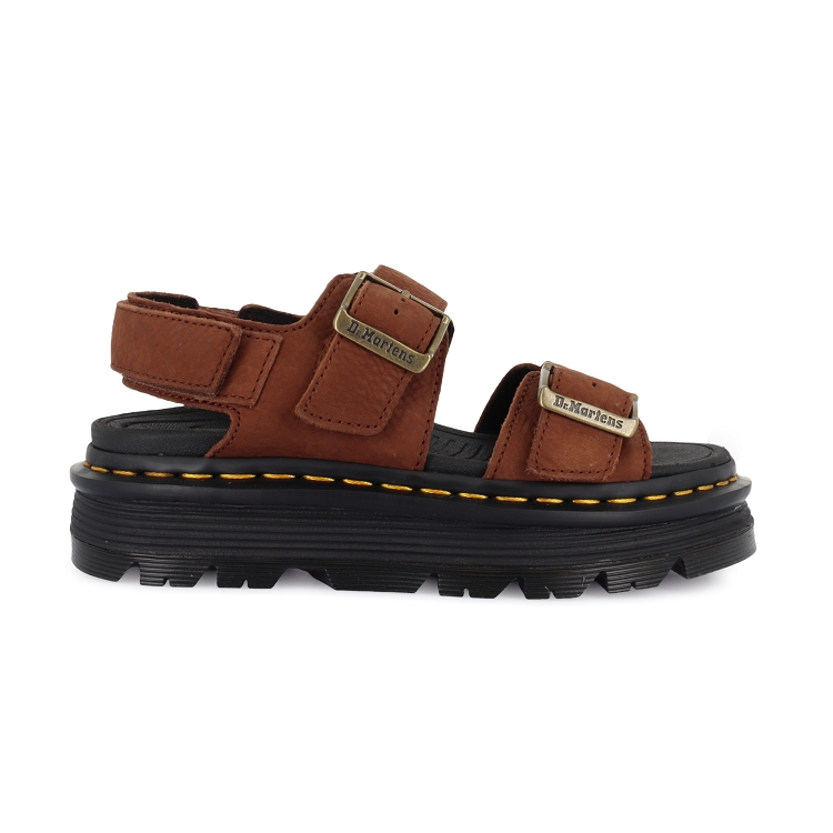Dr martens<br>zebzag sandal marron