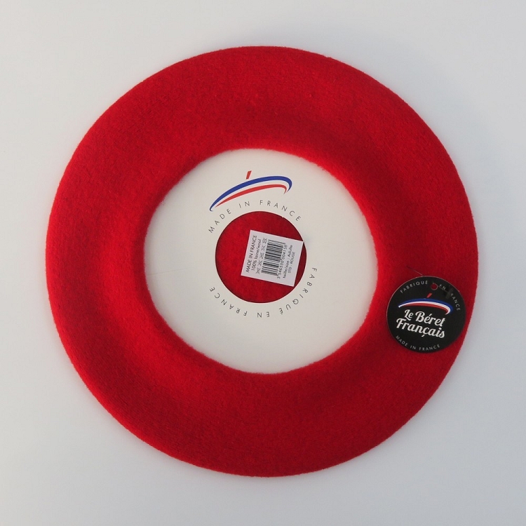 Le beret francais<br>beret standard ast003 rouge7603601_3