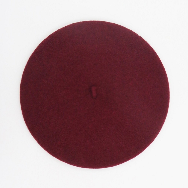 Le beret francais<br>beret standard ast018 bordeaux7604001_2