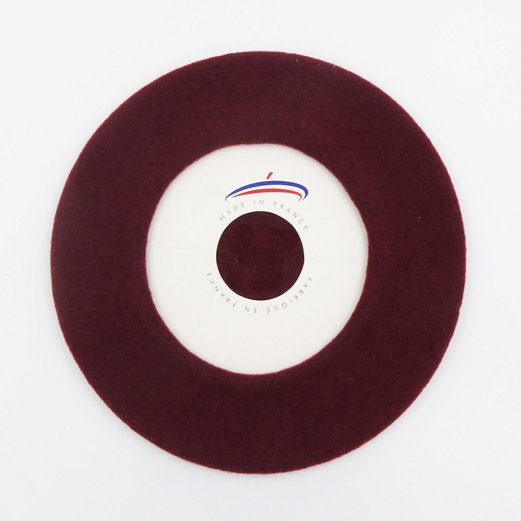 Le beret francais<br>beret standard ast018 bordeaux7604001_3