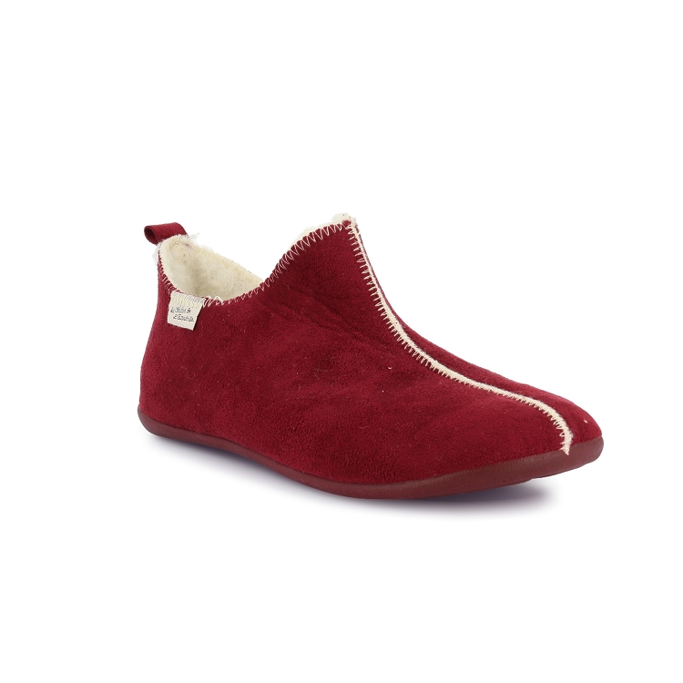 Maison de l espadrille<br>botillon laine bordeaux bordeaux7691501_2