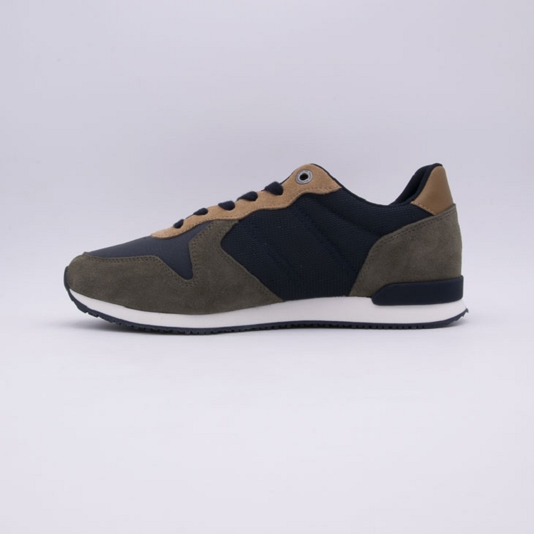 Tommy hilfiger<br>iconic runner mix kaki8002701_3