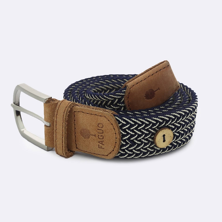 Faguo<br>belt bicolor nav22 bleu9012001_2